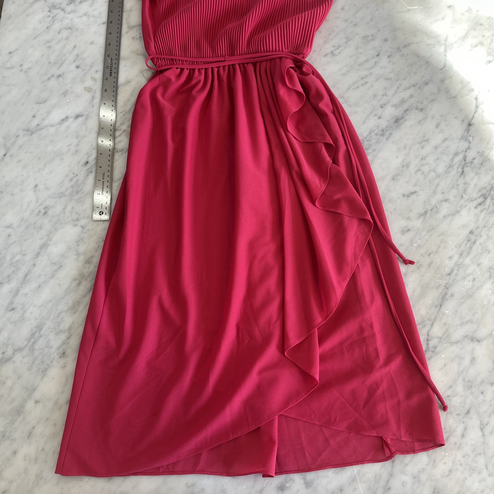 Sears 1960s the fashion place Knee Length Dress Size 10 USA maxi workwear nice