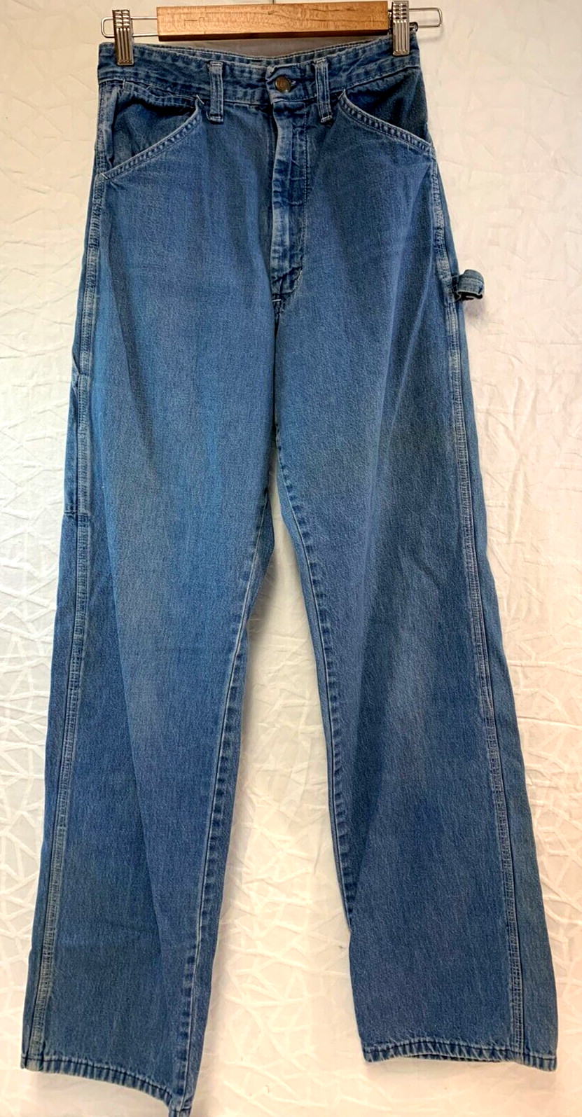 Vintage 1970’s DEE CEE Demin Blue Jeans Mom High Rise Workwear Painters Pants