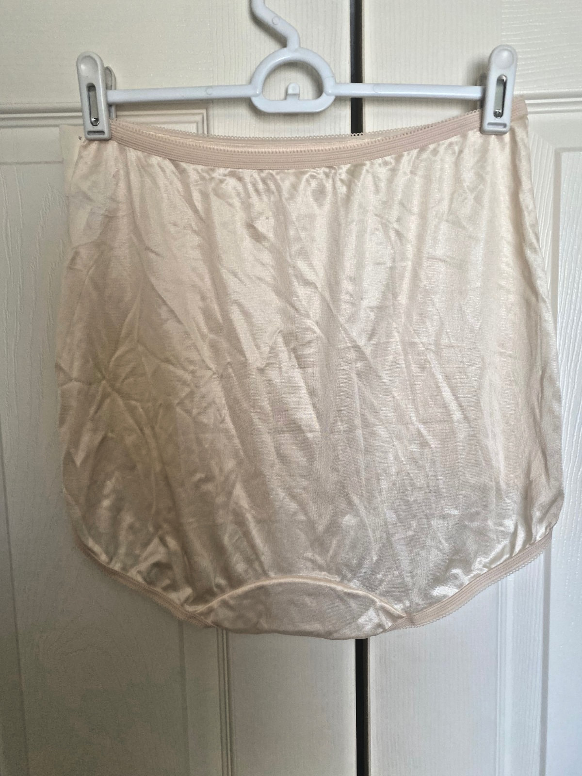 New Vintage Lorraine Nylon Mushroom Gusset Granny Panties Size 7