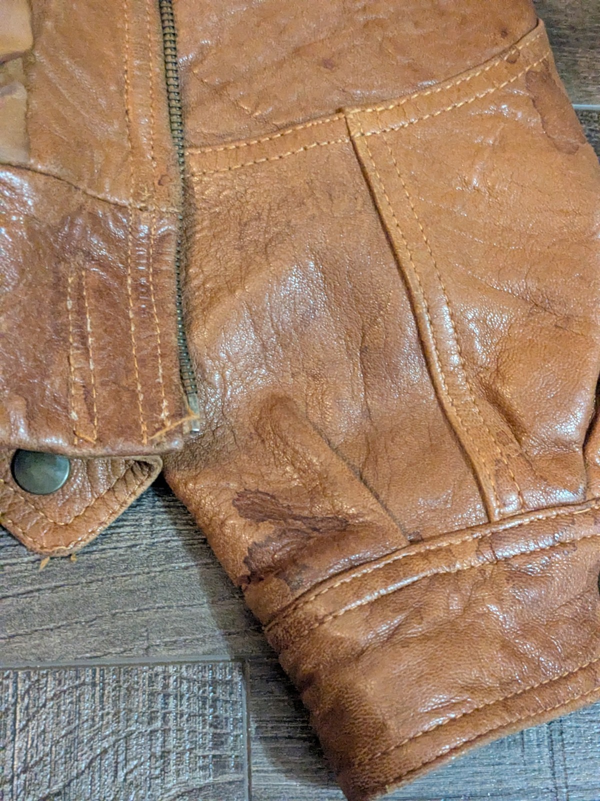 Vintage Leathers by Jeffery Men’s Jacket Size 44