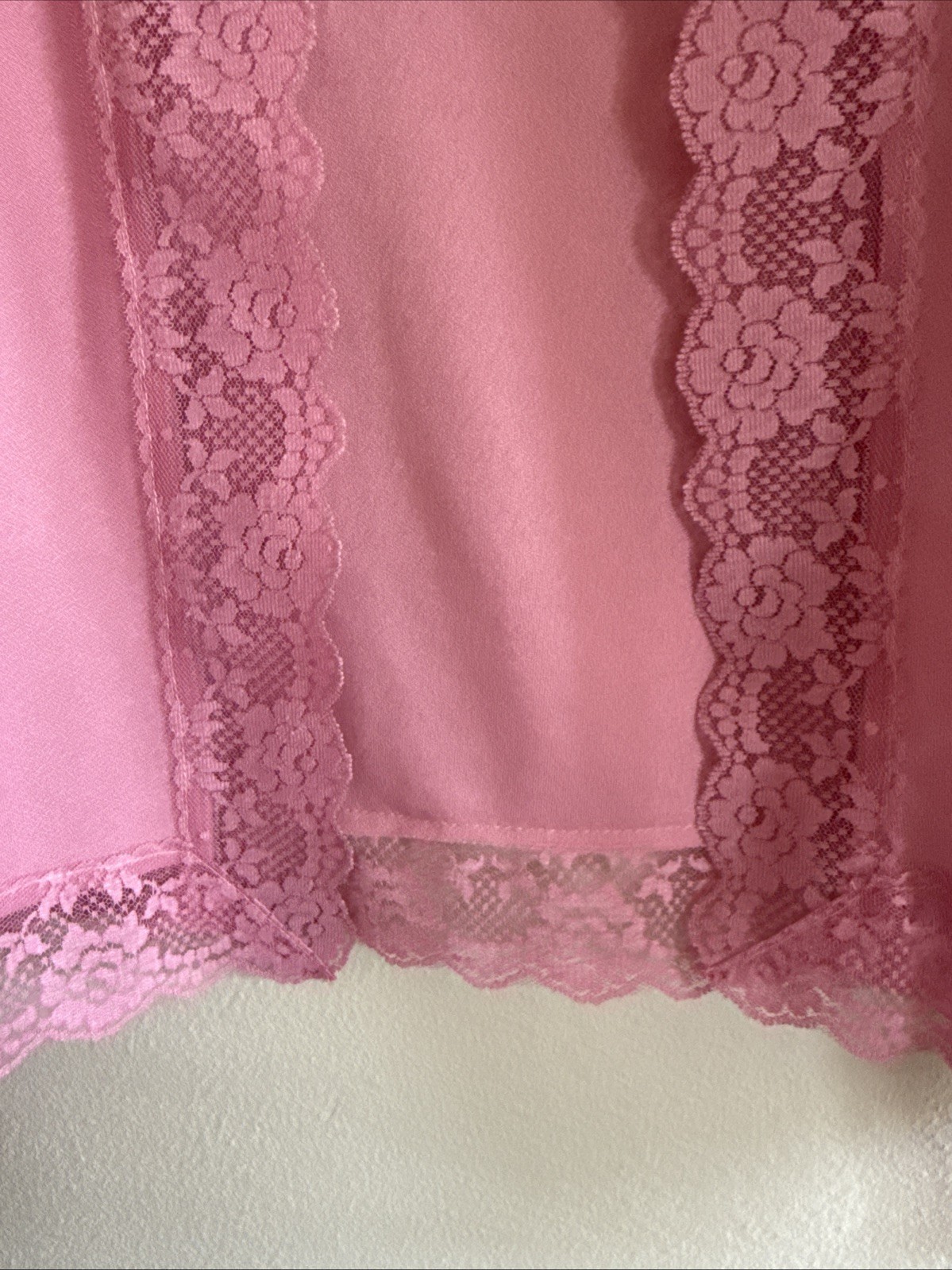 Vintage JC Penney Fashions Pink Dress With Cardigan Size 14.5 Women’s 1970s