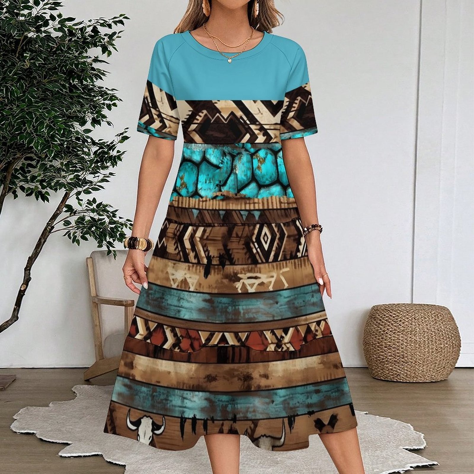 Western Cottage Style Shabby Boho Chic M All Sizes available