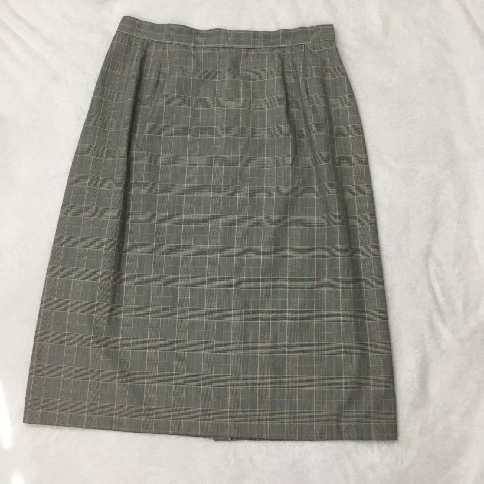 Vintage 80’s Casablanca II Union Made Plaid Checkered Skirt