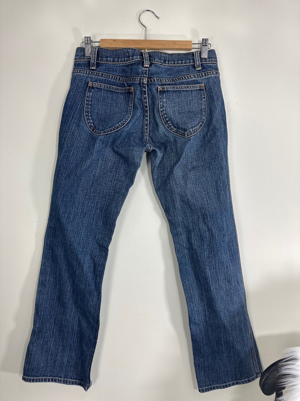 Vintage Y2K Stonewashed GAP Low Rise Stretch Capri 2 R