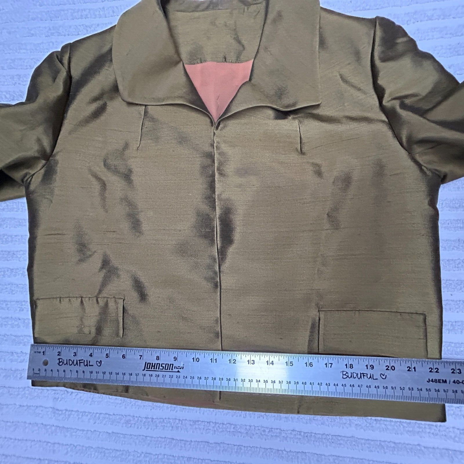 Vintage Union Made ILGWU Fashionbilt Women’s 3 Piece Suit Jacket/Blouse/Skirt