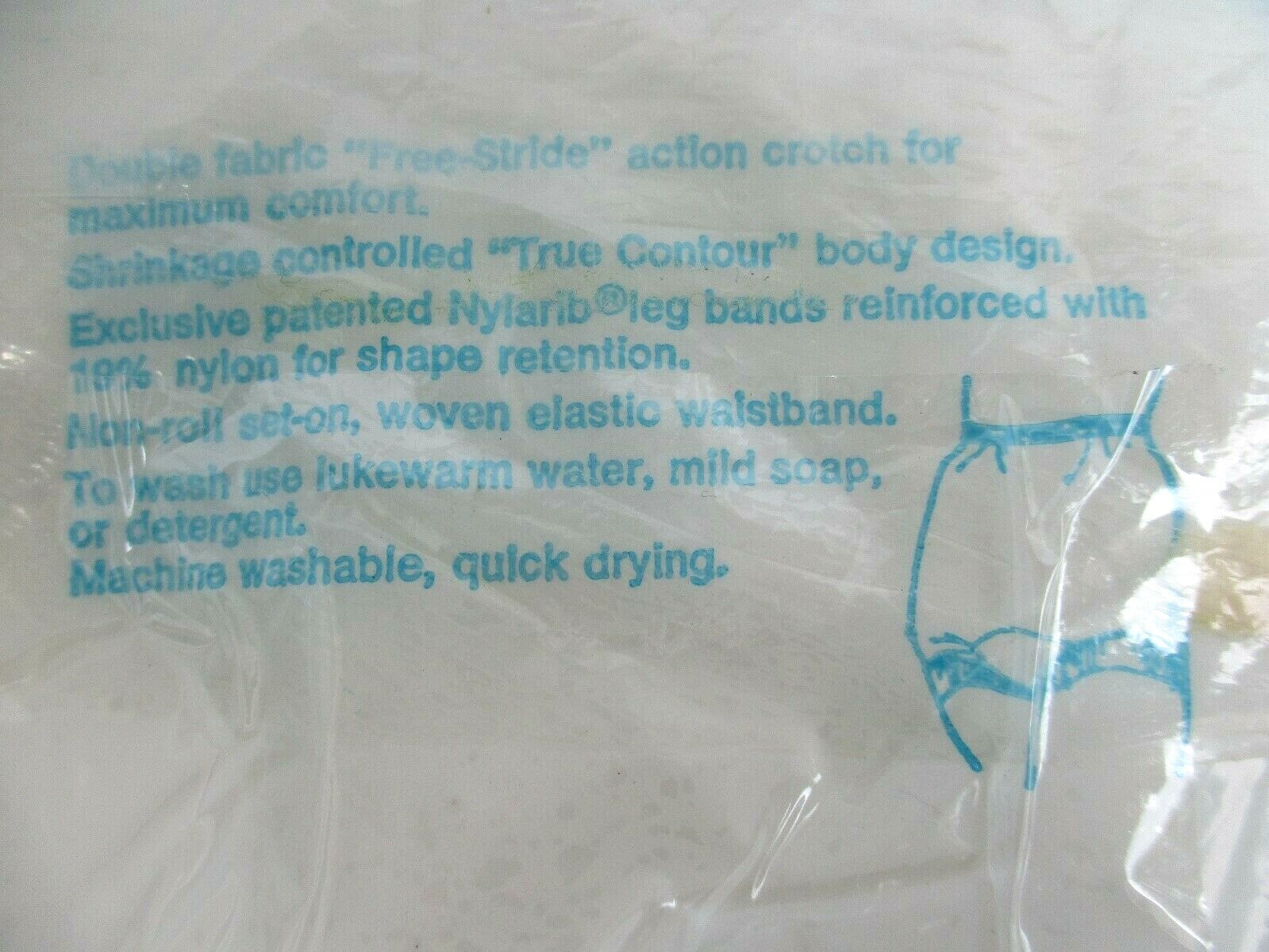 LOT of 3..VTG 1950’s..RAYON & COTTON..PANTIES..BLUE, YELLOW, WHITE..NEW NIP.sz S