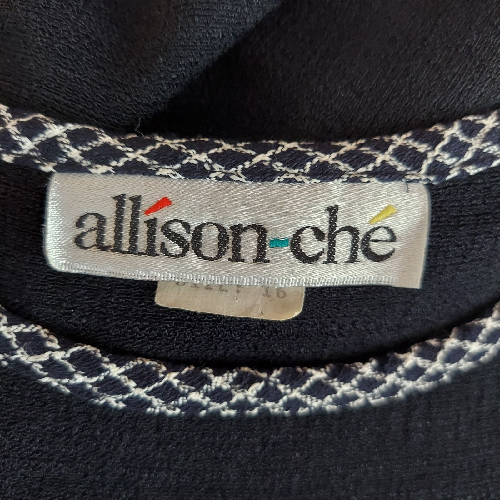 Allison-Che Women’s Vintage 90s Black Maxi Sheath Dress EUC – Size 16