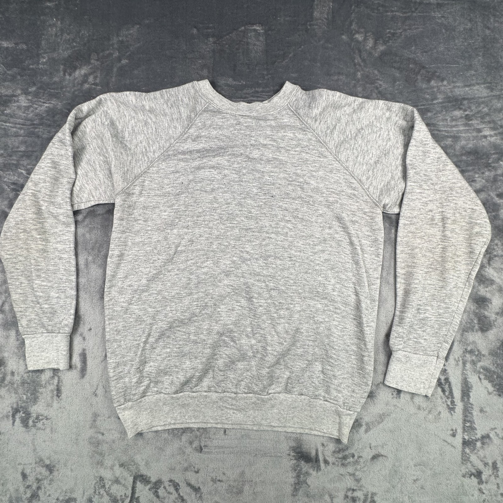 VTG Reeves Christmas Reindeer Sweatshirt Womens Large Gray Dancing Holiday USA