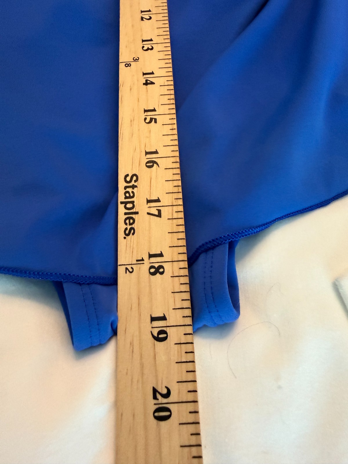 Vintage Roxanne Classics One Piece Swimsuit Bra Sized 10 / 34C Blue