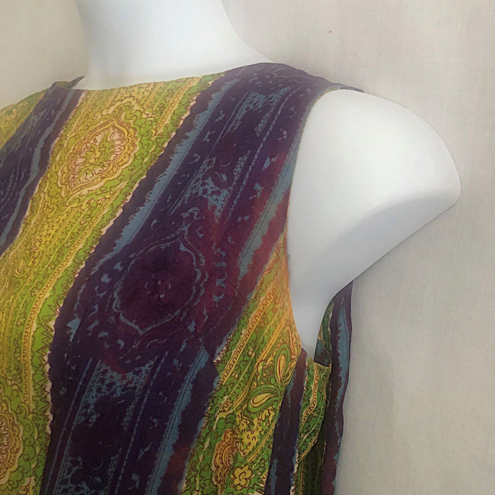 Vintage Ja-Na of Hawaii Maxi MuuMuu Dress Size Medium