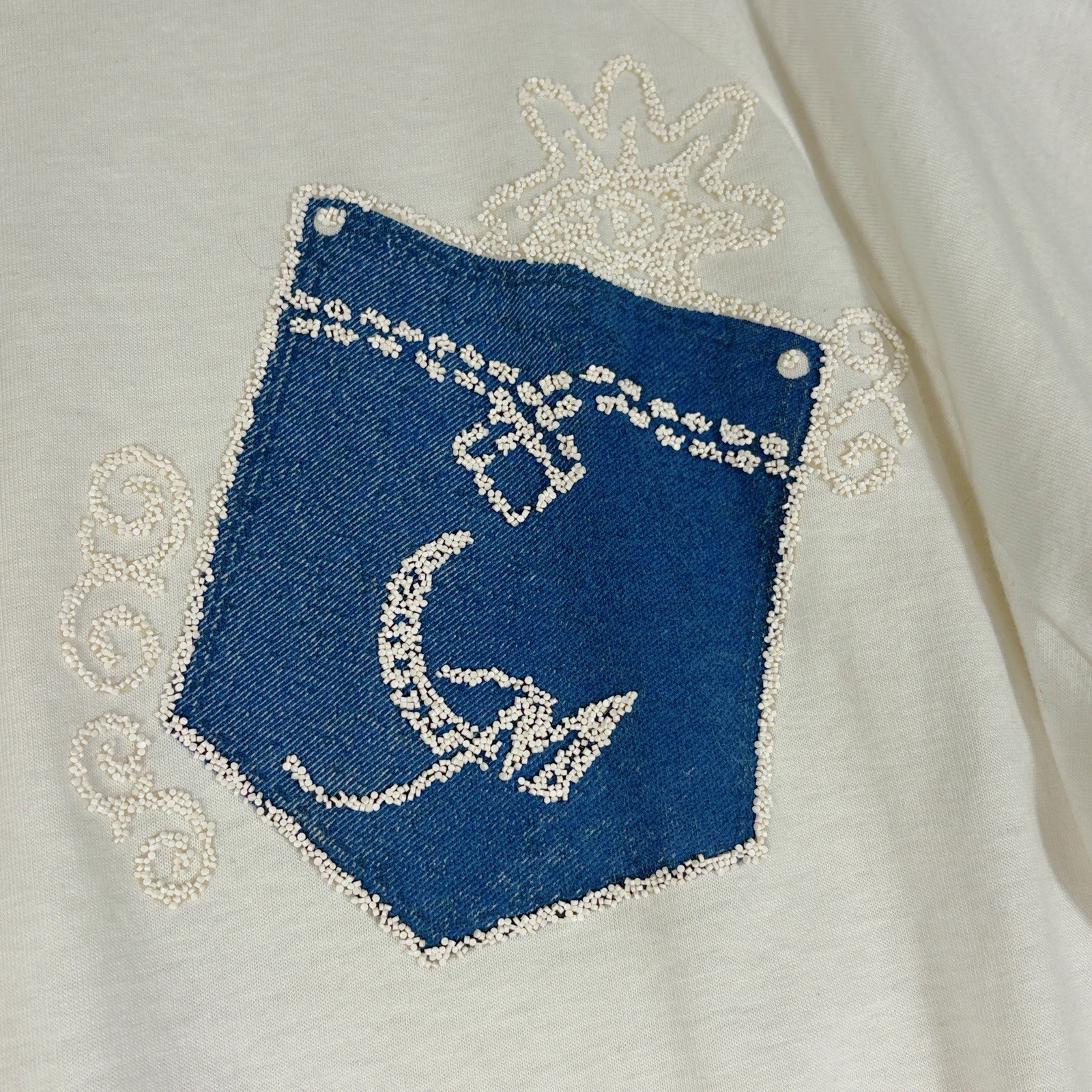Vintage Mooncraft Shirt Women’s Medium/Large Beaded Cowgirl Western USA **READ