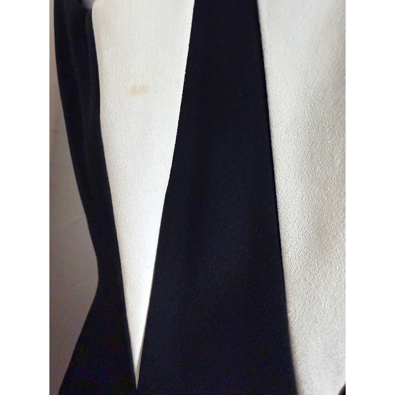 Vintage Casual Corner Black White Harlequin Mod Sheath Dress Size 8 USA