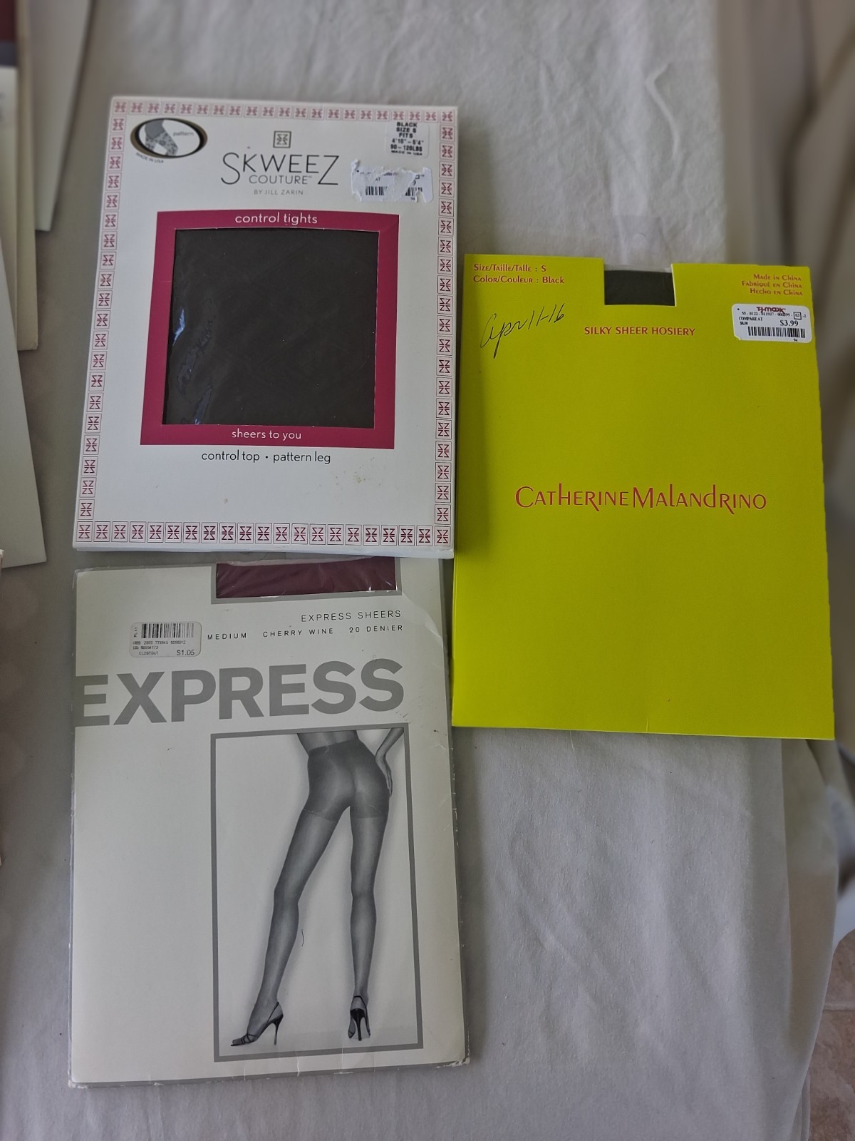 Vtg Lot Pantyhose 30+ Panyhose NEW Hanes, Givenchy, Picone, Size s