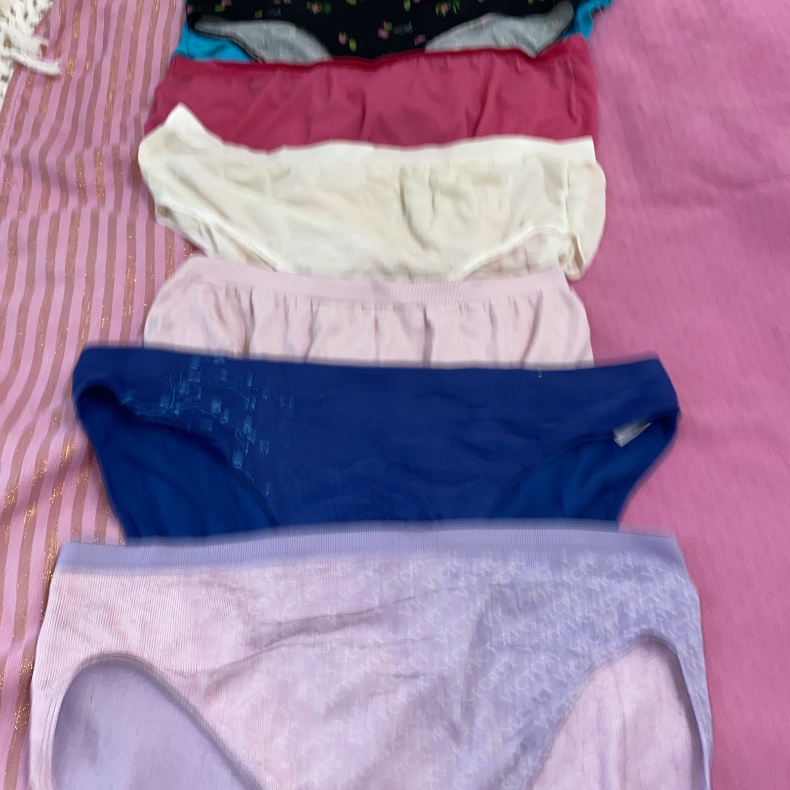 VINTAGE mix lote 7PANTIES#6084