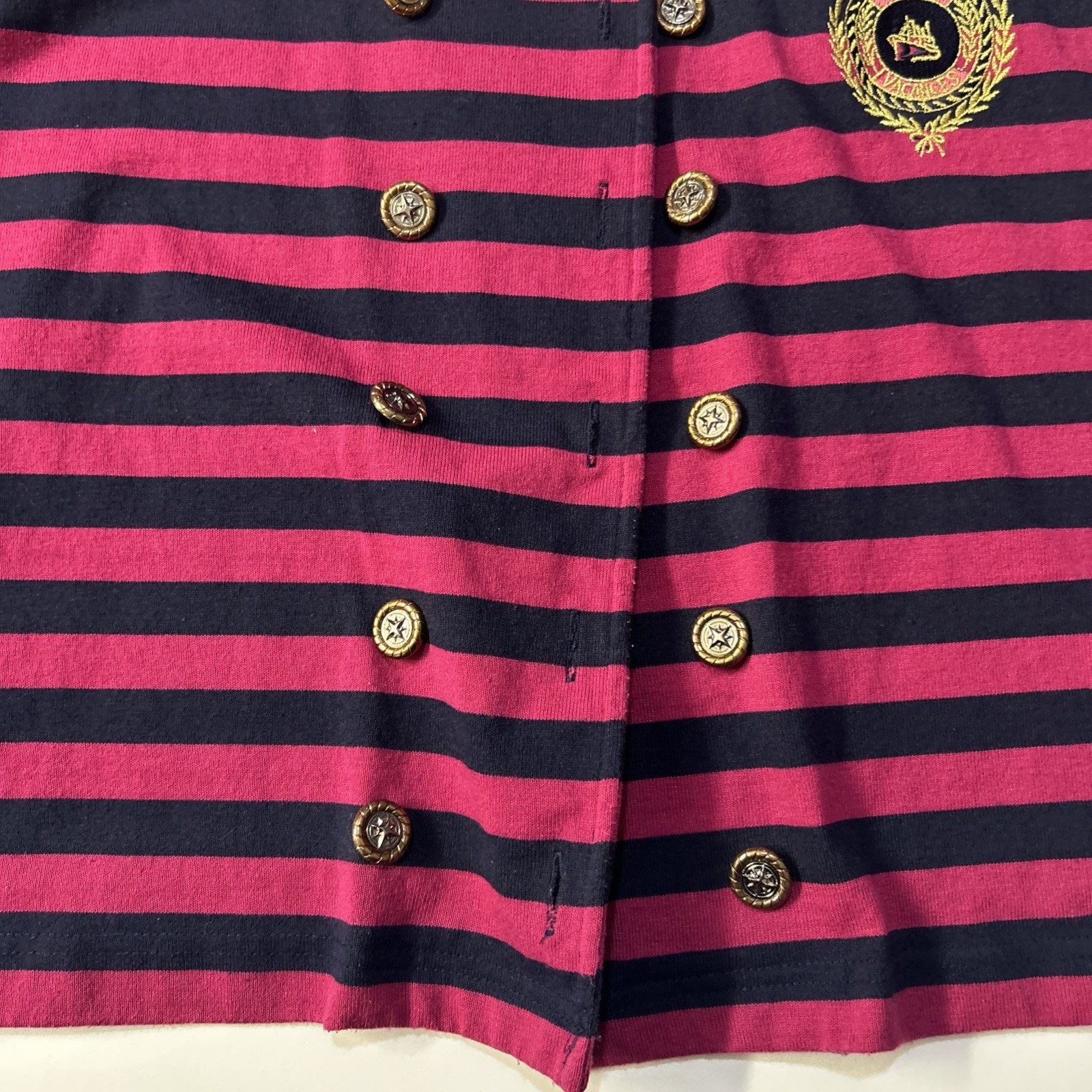 Folette Navy Vintage Nautical Style