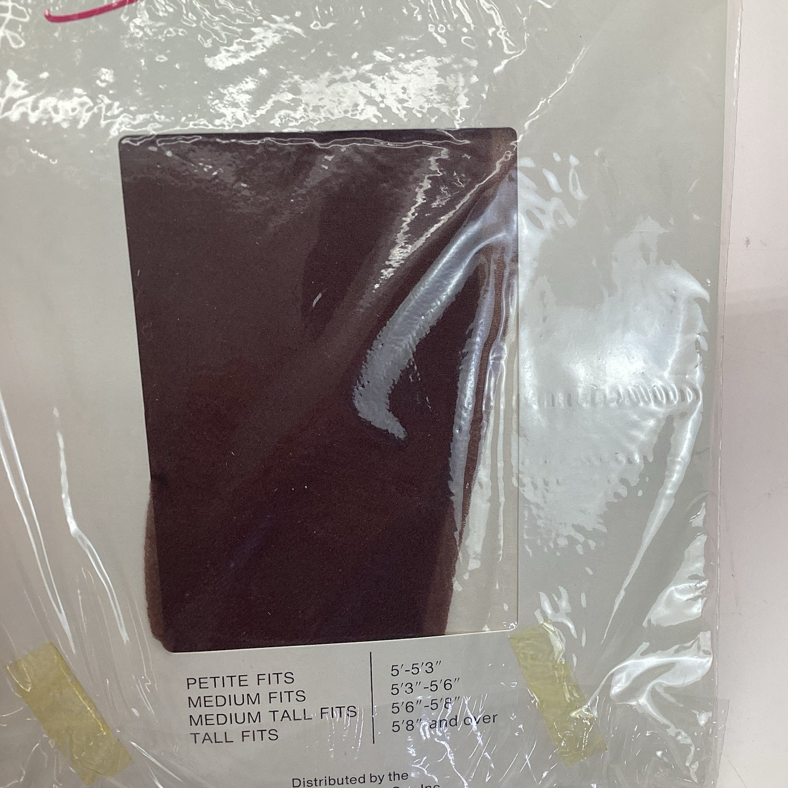 Schiaparelli Supp-Hose Pantyhose Petite Fits 5′ to 5’3″ Coffee Bean #199 Vintage