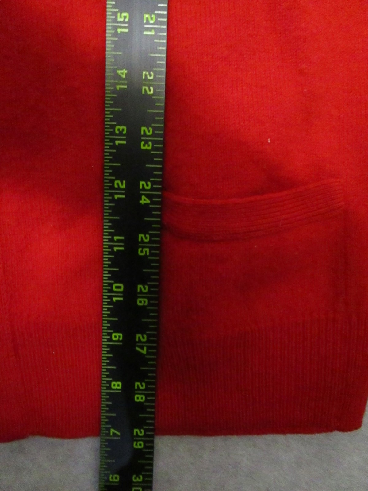 Pringle of Scotland Cardigan Mens XL Red Wool V Neck Sweater Button 46