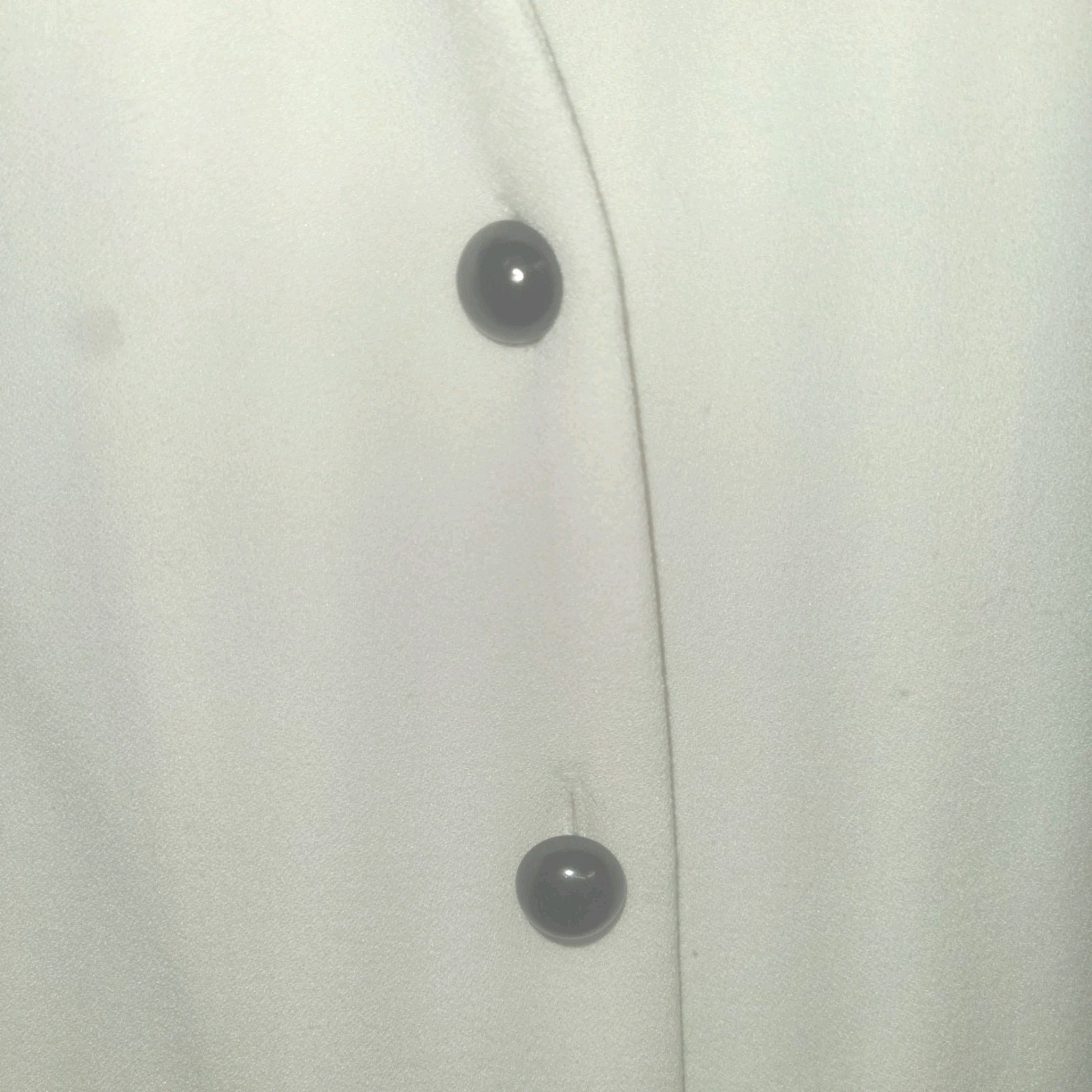 Susan GRAVER Women’s Large White Button-Down Long Sleeve Blouse