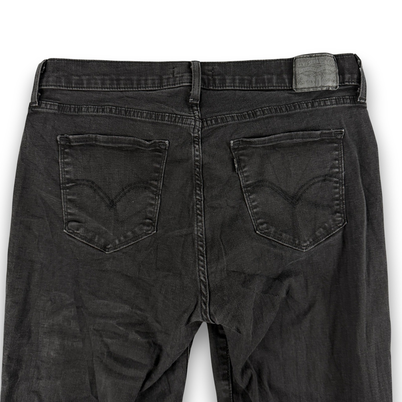 Signature by Levi Strauss & Co. Classic Bootcut Jeans Mens 16M 33×32 Black Denim