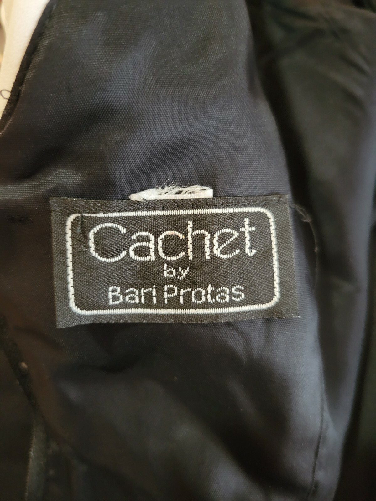  Vintage Classic 80s Formal Evening Sheath Dress  Cachet by Bari Protas  Size M