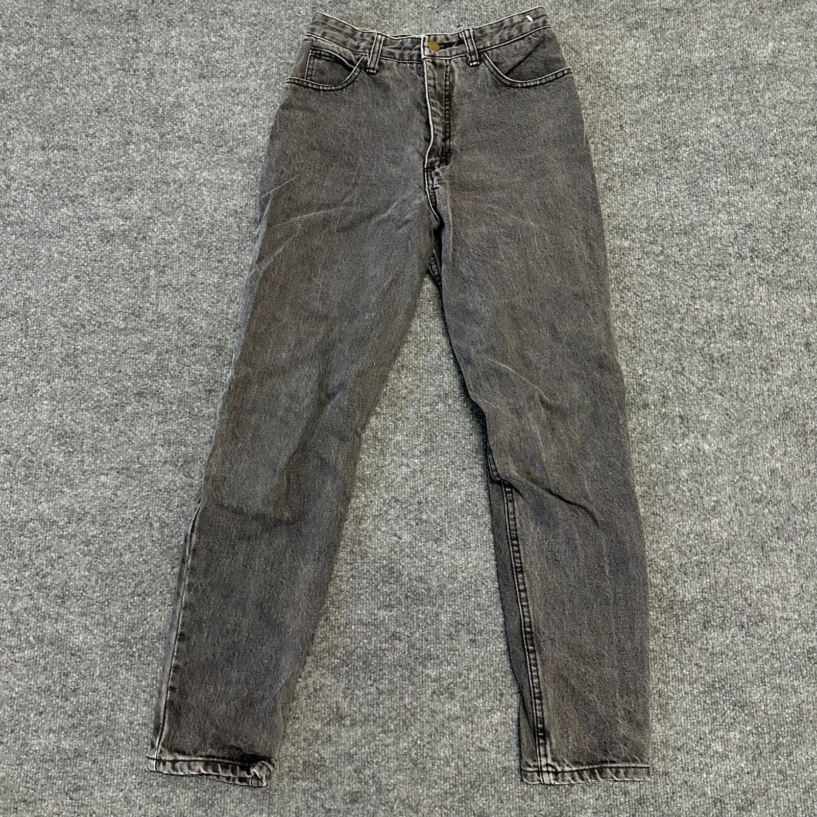 Guess Jeans Womens Size 30 Black Georges Marciano High Waisted Tapered