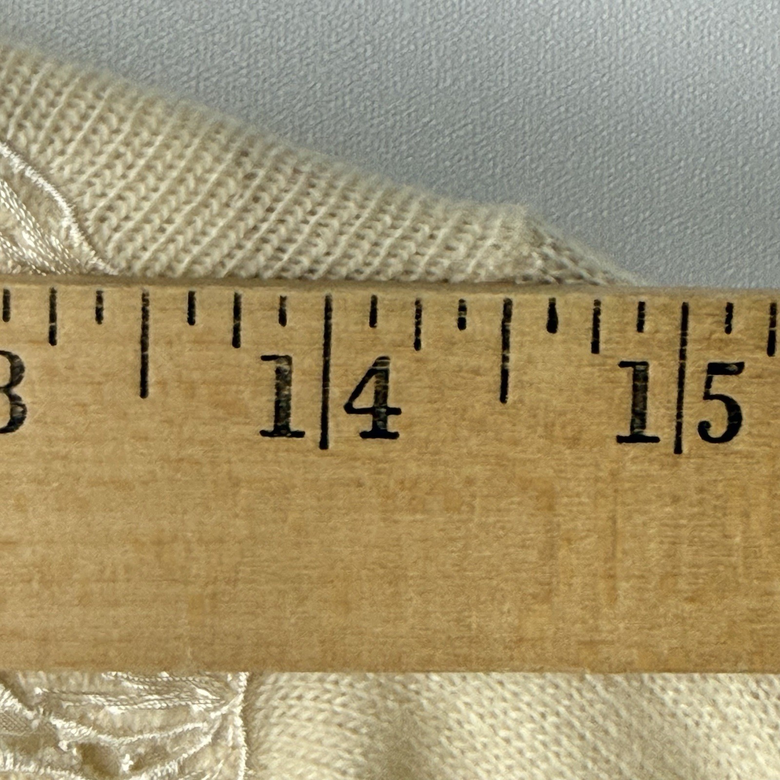 50s Vintage Pringle of Scotland Cashmere Cardigan M Embroidered Lace Cream Rare!