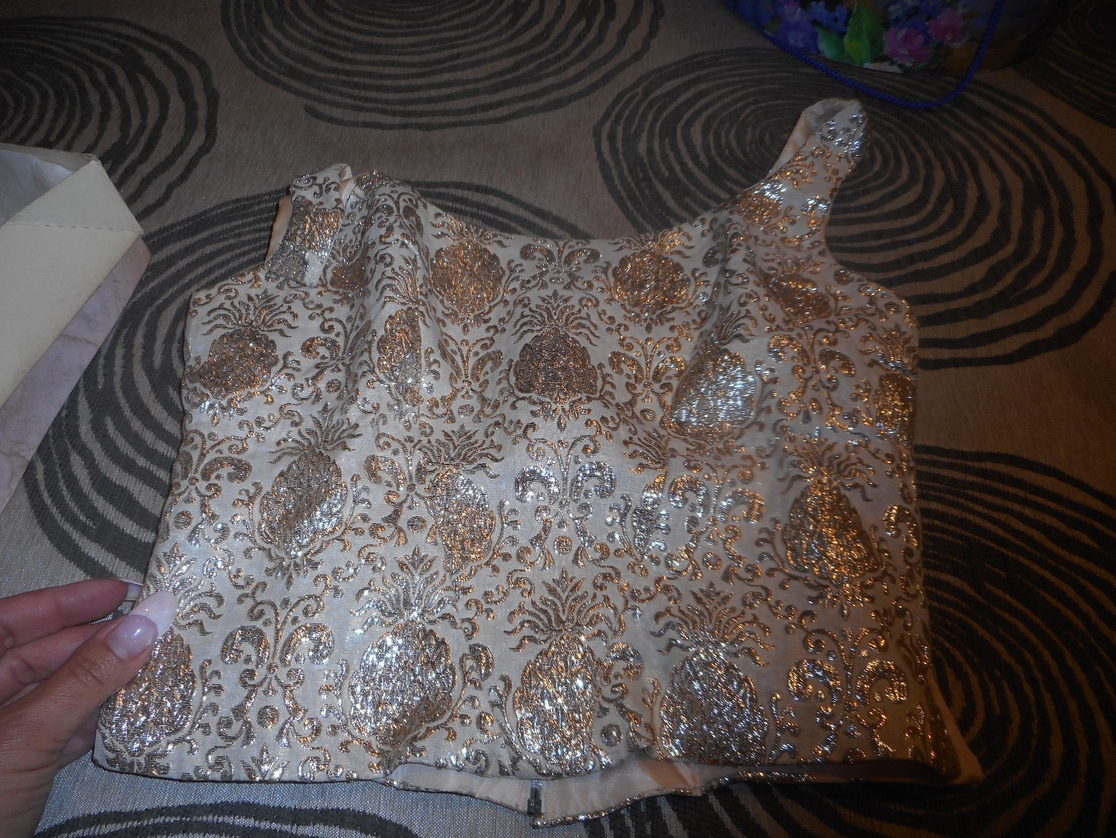 Vintage Harvey’s Dress Shop Owego NY Ladies Fancy Top
