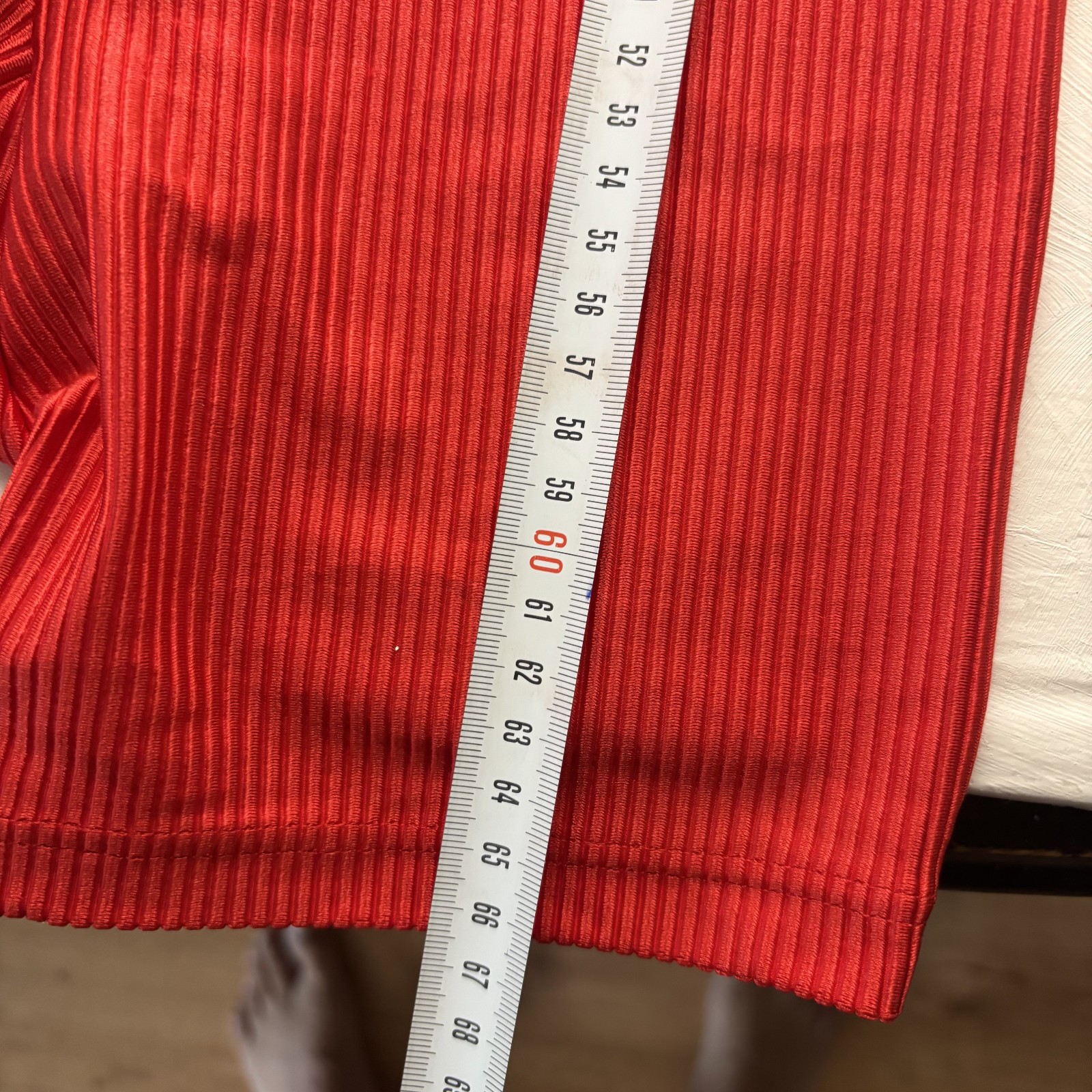 Rare 1997 Vintage Candy Jay Flame Red Aerobics Unitard