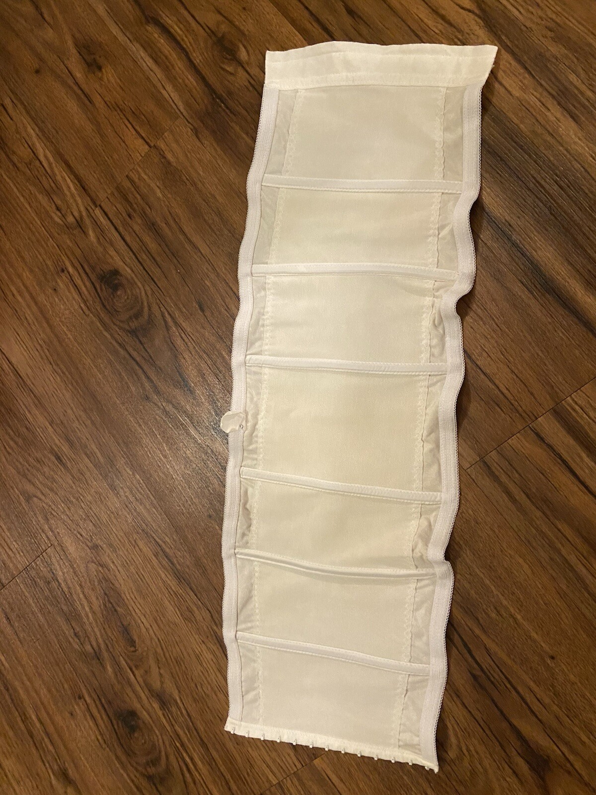 Vintage Crown-Ette Corset Waist Trainer Beige Hook Eye Size 34 2X Style 099 READ