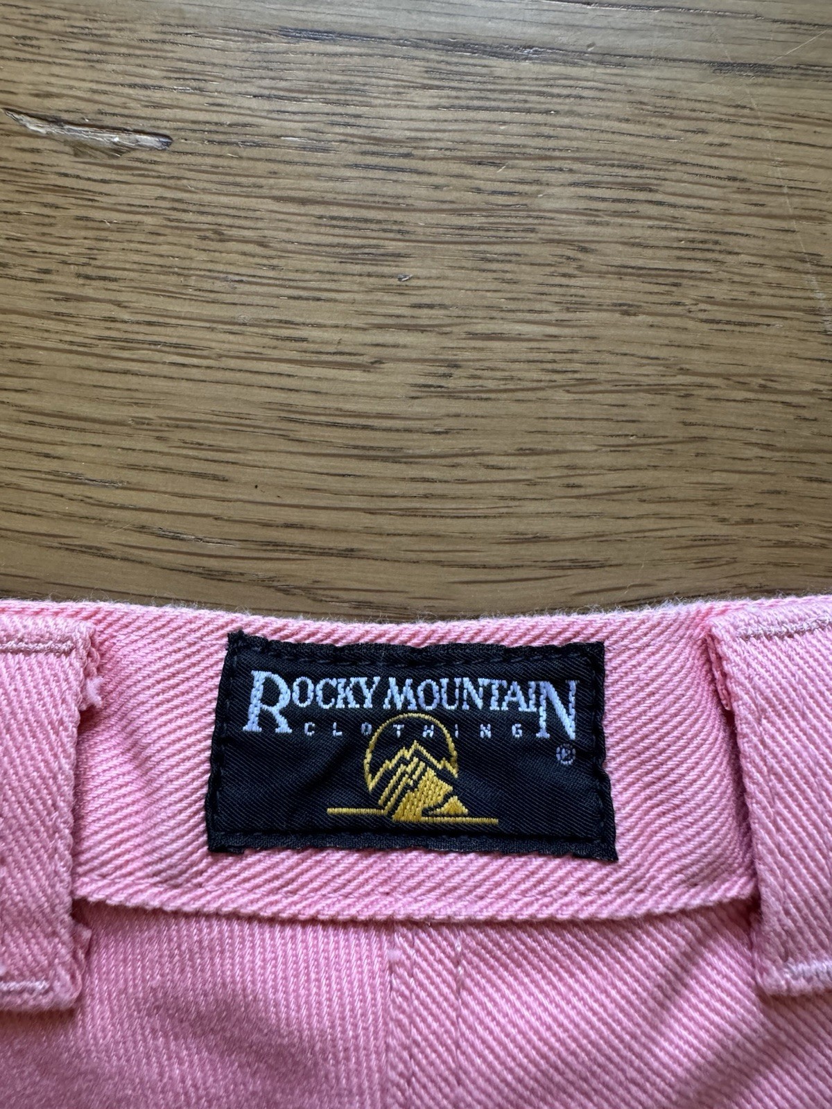 Rocky Mountain Jeans Pink Bareback Women Sz 29 Vintage Mom Jeans Western Cowgirl