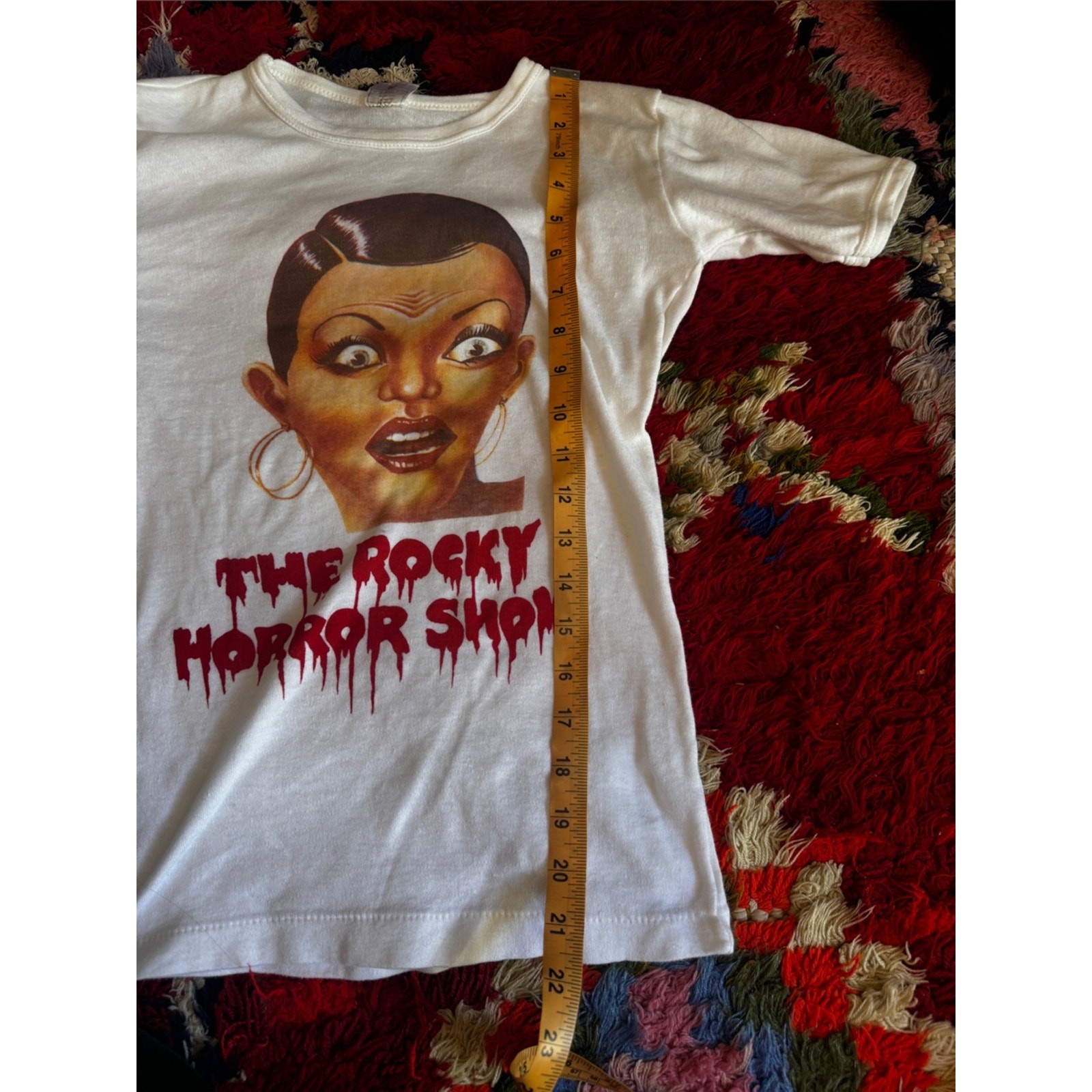 70s Vintage Rocky Horror Stage Production T Size SM