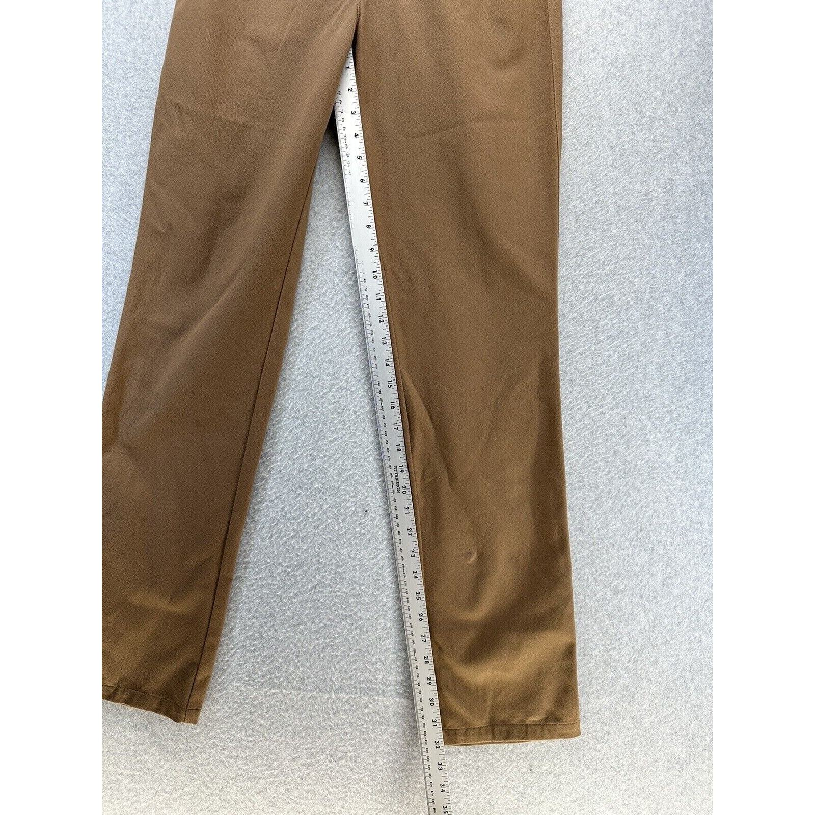 Escada Vintage Womens Pants Size 36 Brown Straight Leg With 5 Pocket Design