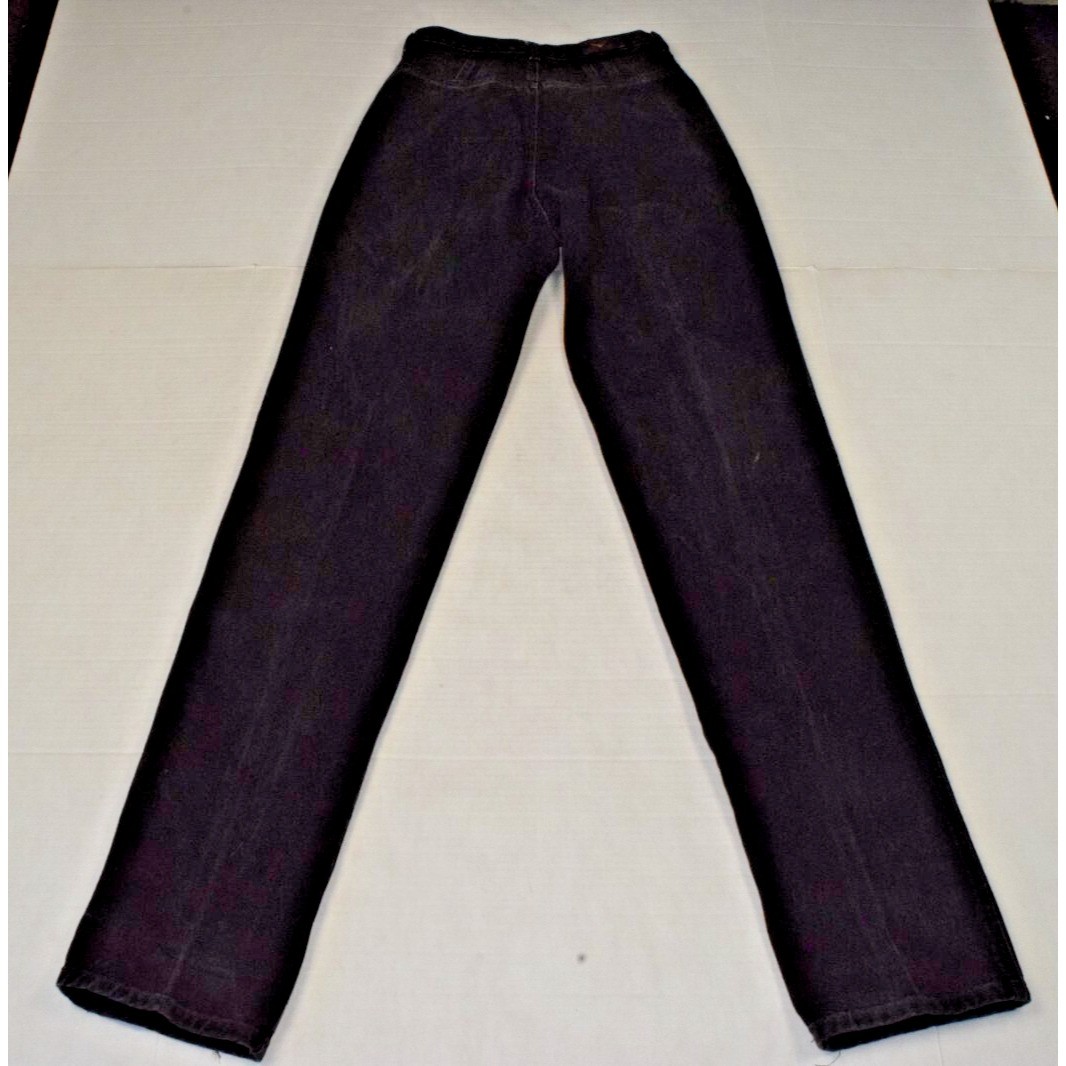 Vintage Jeans Jewells Classic Size 26 x 35.5 90s Western Wear Black Long Made US
