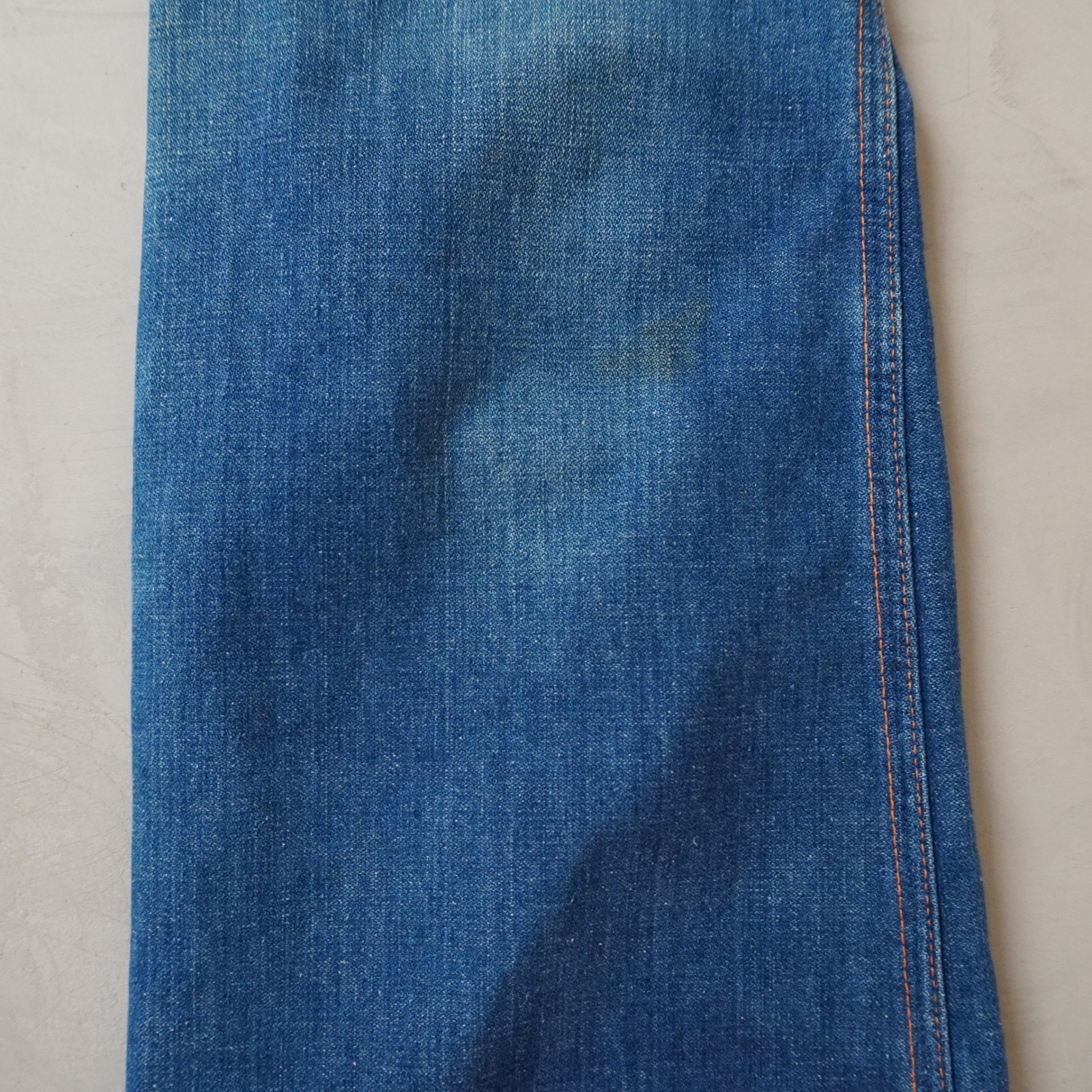 Vintage Maverick High Rise Flare Jeans Blue Western Yoke Made in USA 13/14 30×31