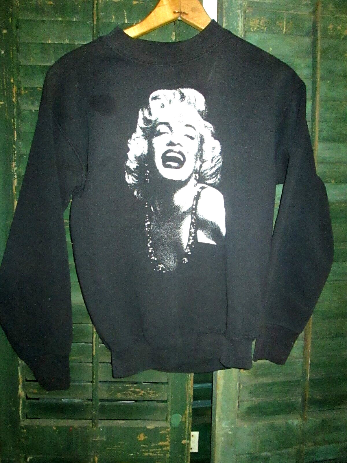 MARILYN MONROE Vtg y2k 90s Crew Neck Sweatshirt t shirt manson Sweater Unisex ?
