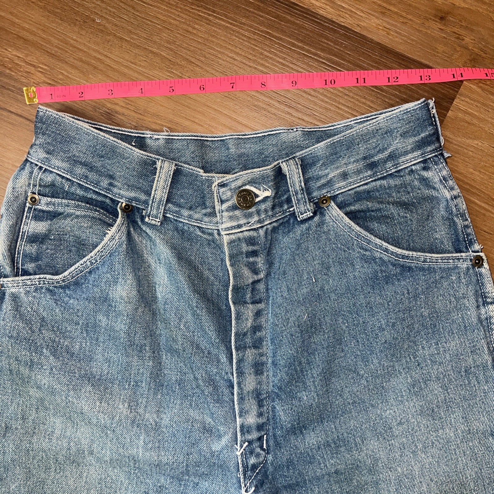 Vintage 70s/80s Women’s Tour De France Dark Denim Jeans Sz 4 High Waisted