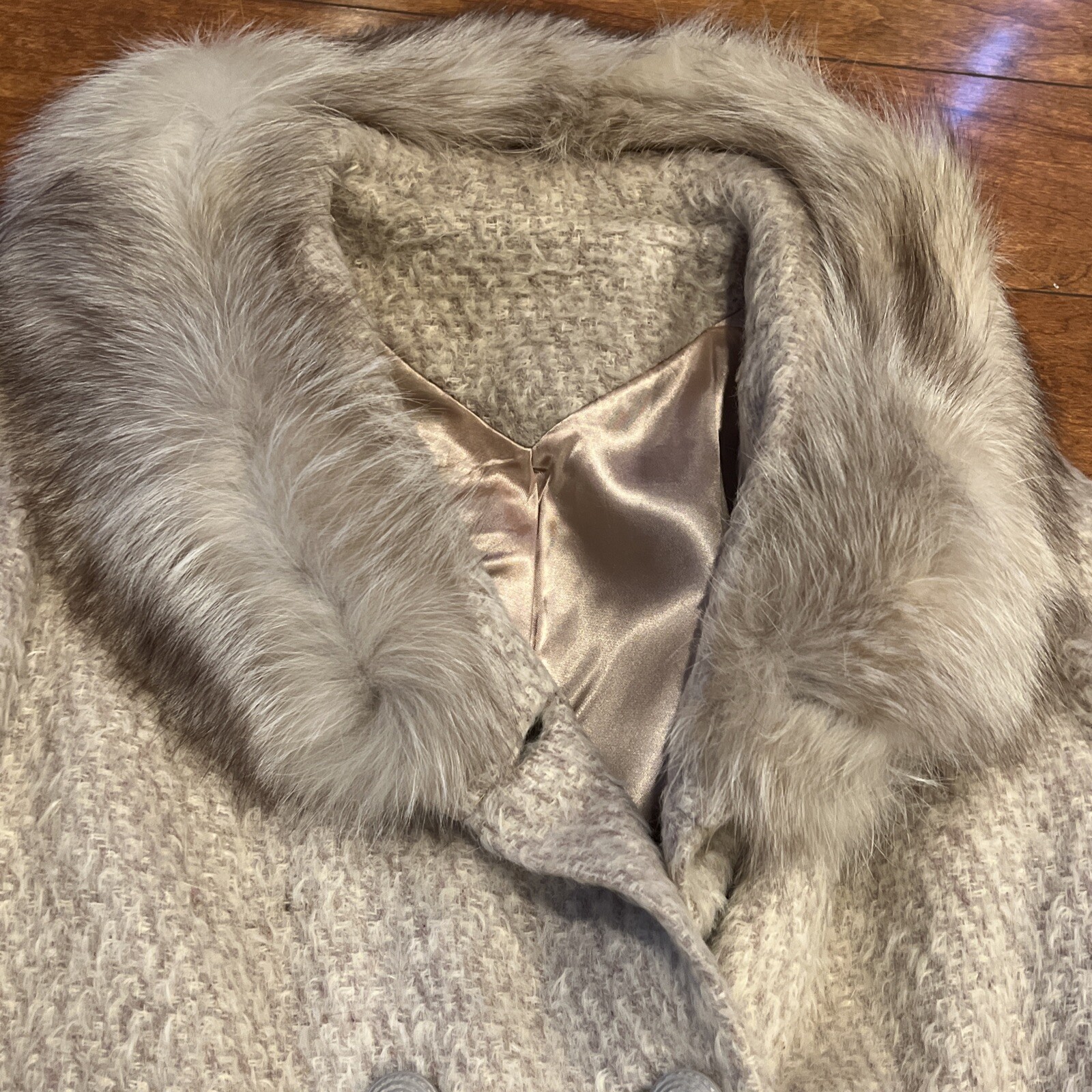 Vintage 1970s International Ladies Garment Workers Union 3pc Women’s Fur Suit