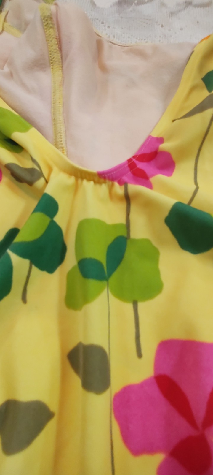 Vintage Sun Fun By Ari Size 12-B Y2K Vibrant Colored Flowers Cheeky Bottom