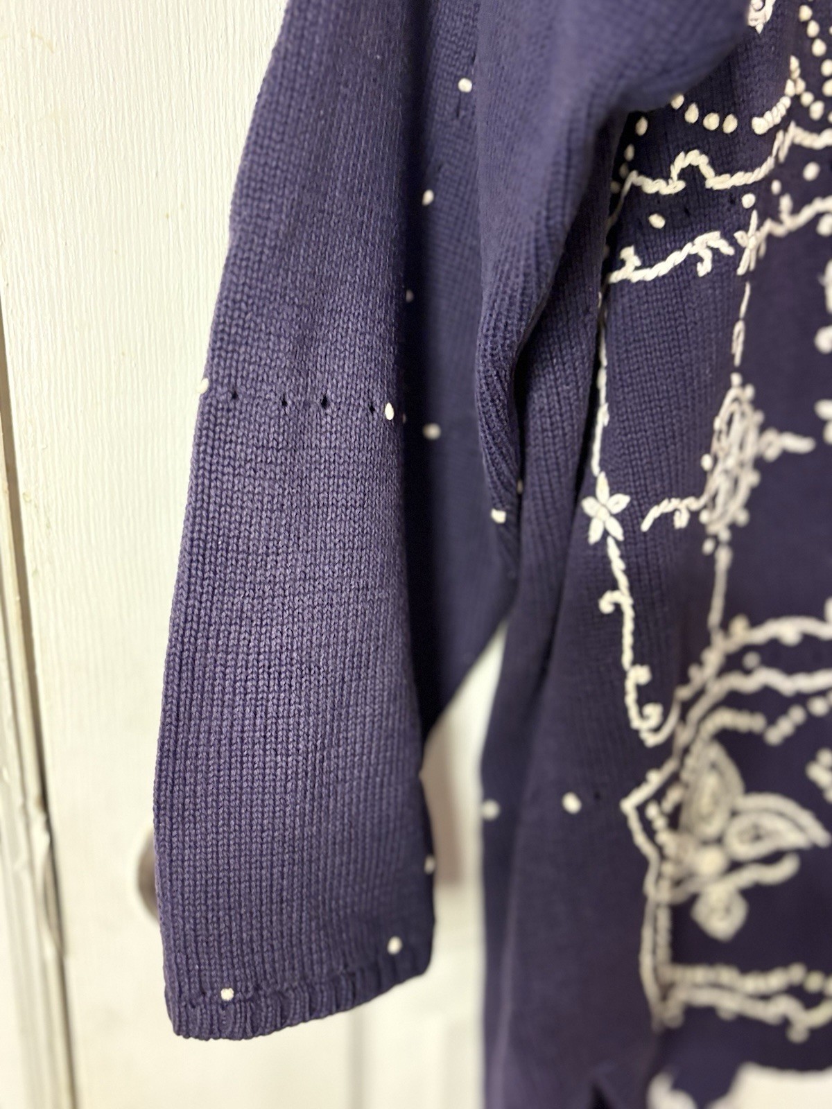 Vintage Robert Scott Ltd Grandma Sweater Size Large