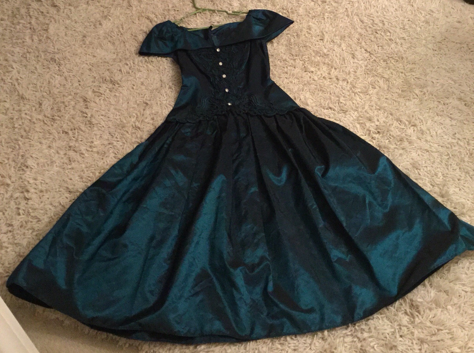 1980’s Alfred Angelo Dream Maker Totally 80s Prom or Cocktail Dress