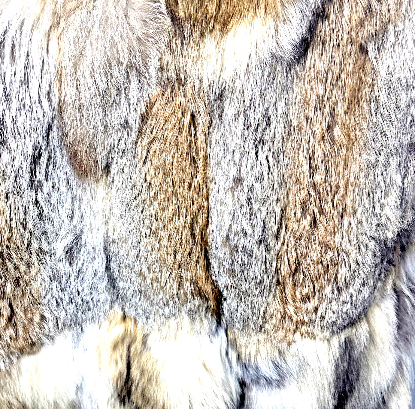 Vintage Women’s XL Real Fox Fur Genuine Suede Leather Reversible Vest