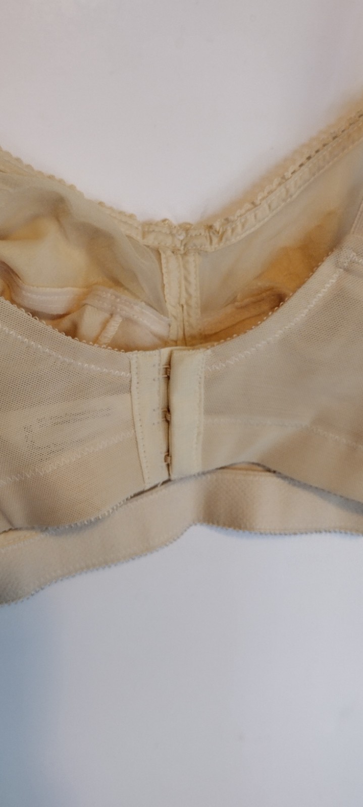 Vintage NWT Goddess Bra Size 40B-BEIGE Style 304 Soft Touch No Wire FULL COVER