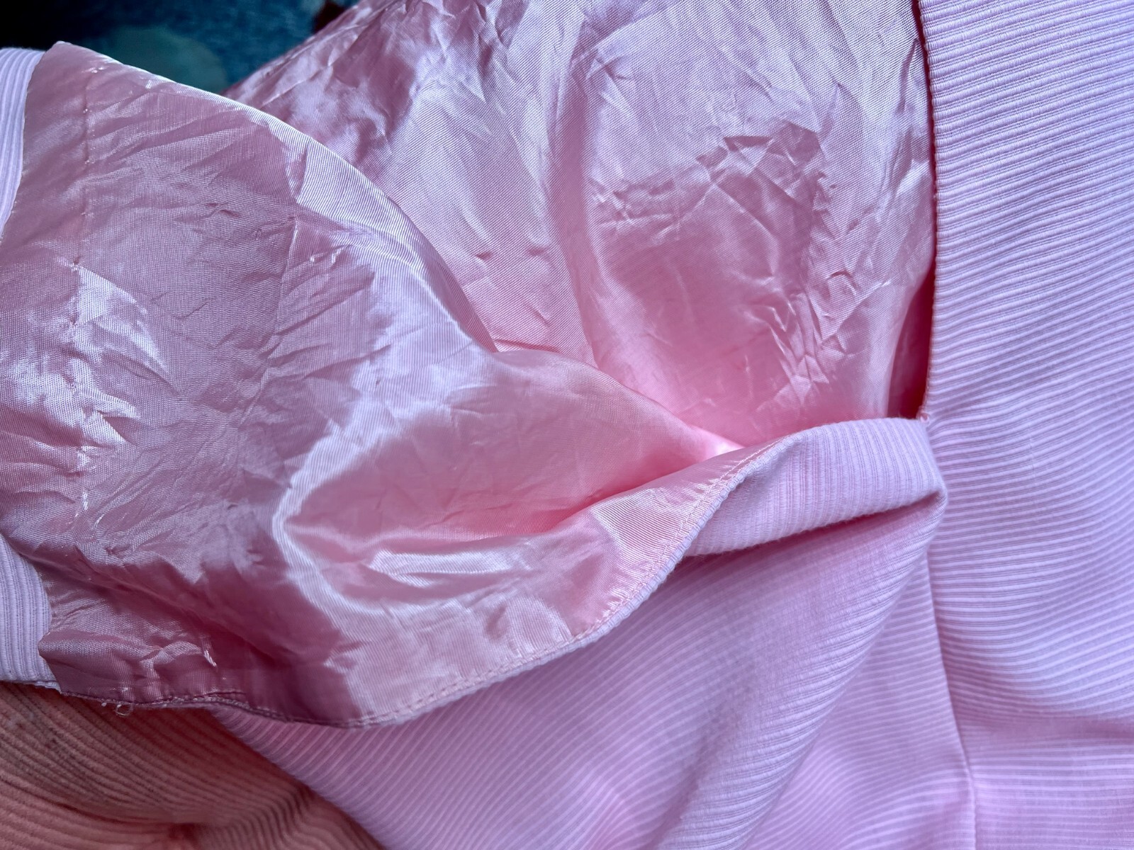 1960s Vintage Jay Herbert of California Pink Formal Gown with Satin Sash – Sm