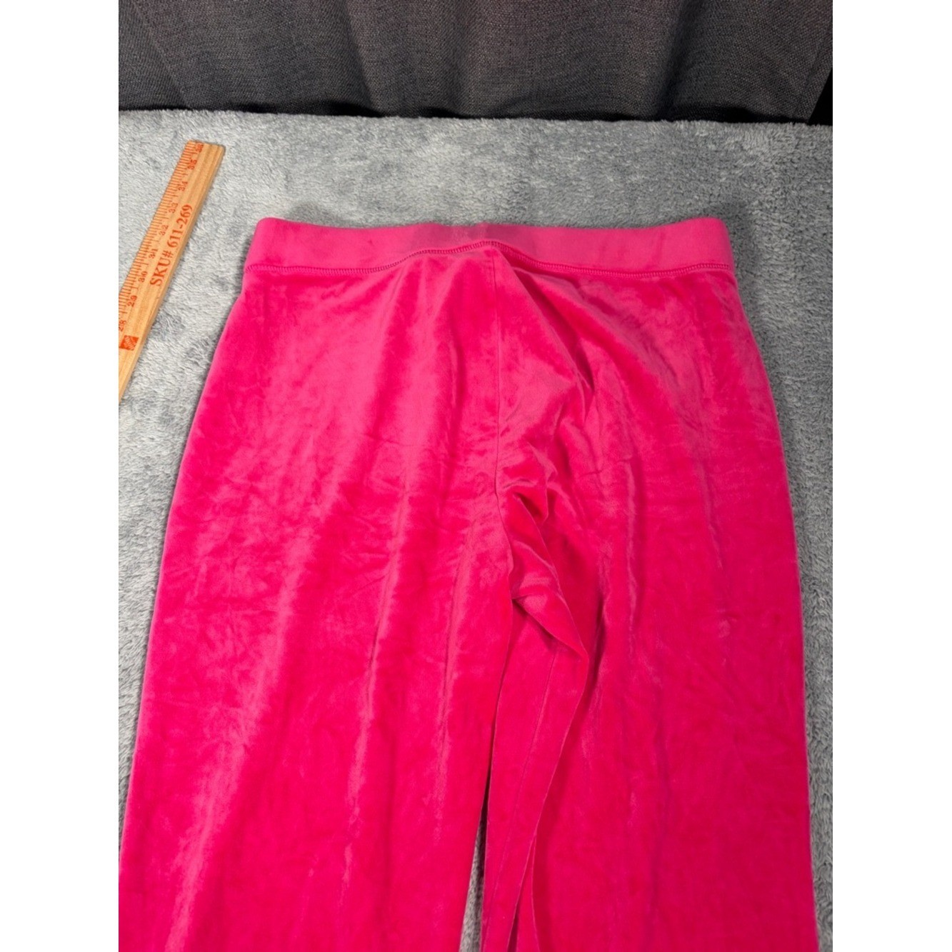 Juicy couture large Pink Velour sweatpants