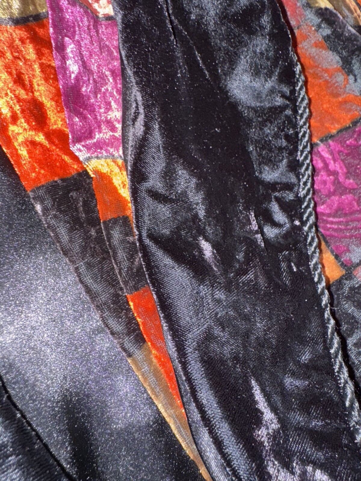 Women’s Bathrobe, Vintage Georgette Trabolsi, Neiman Marcus, Multicolor, Size S
