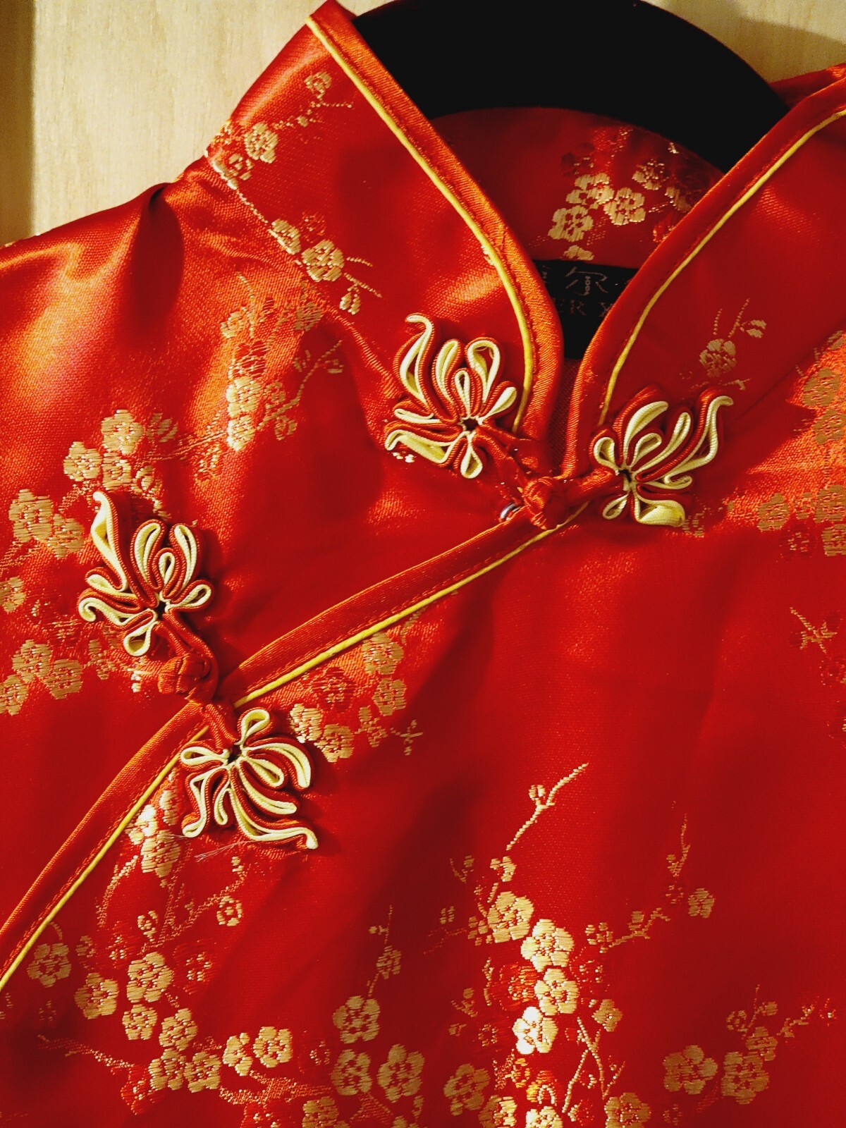 Brand New Chinese Asian Oriental Japanese Geisha Dress Kimono Red Womens Large
