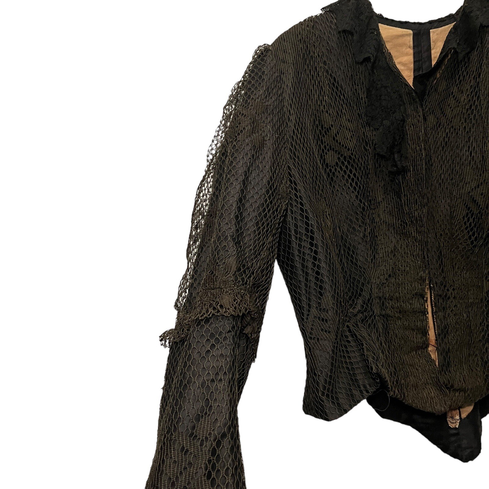 Widow’s Weeds Skirt Set Bodice Top Antique 1890s 1900 Edwardian Victorian Repair