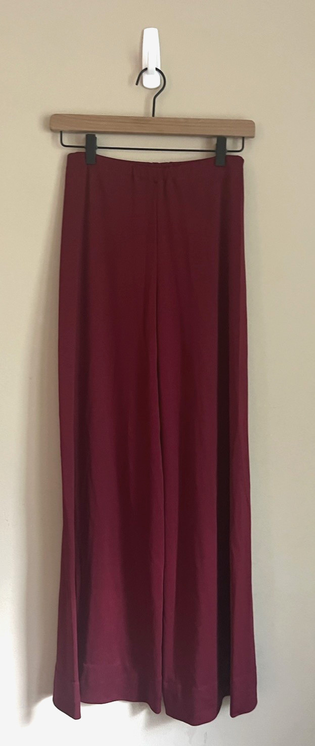 Vintage Pant Set 60s 70s Mod Hippie Small 4 6 Tunic Wide Leg Joshua Tree