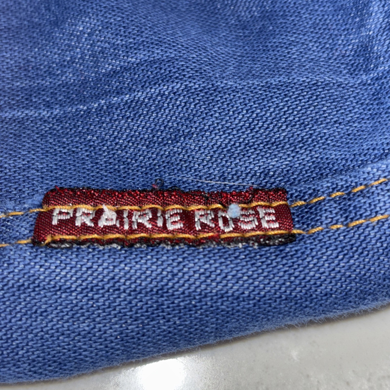 Vintage cutoff jeans. 1960s. Prairie rose brand. Size women’s large.