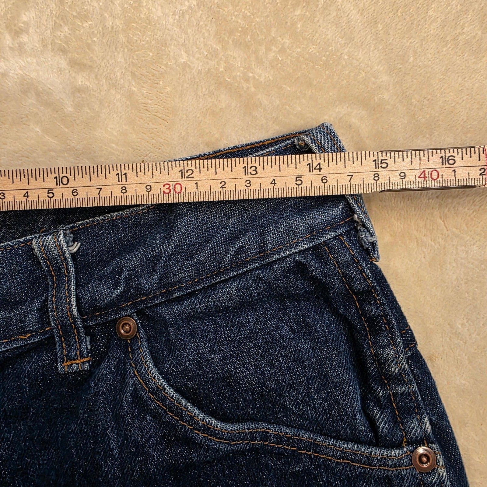 Vintage 90s Tour De France High Waisted Mom Jeans Dark Wash Size (29 in waist)